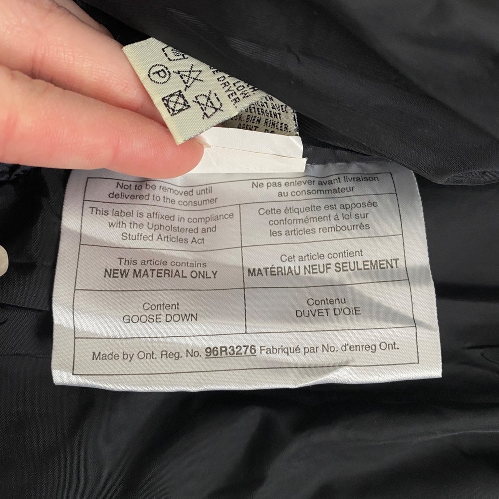 VTG Eddie Bauer Women's Cropped Goose Down Puffer Coat Green Size M - Picture 6 of 7